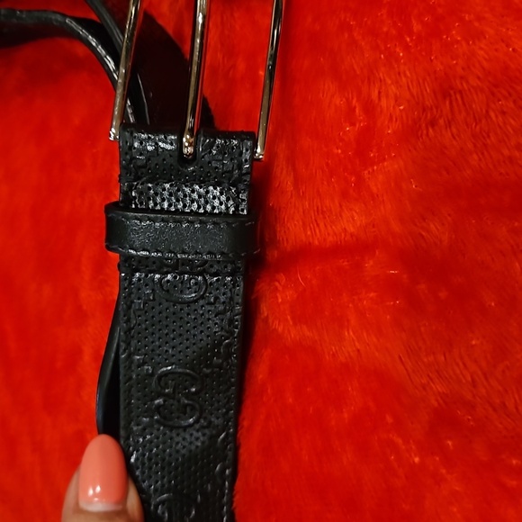 Gucci blk belt 45 - Picture 2 of 5